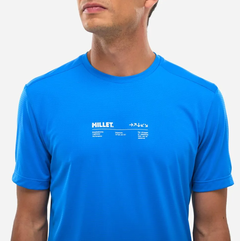 Tee-shirt de trail Millet Intense Essential Tee Shirt Short Sleeve M Icon Blue