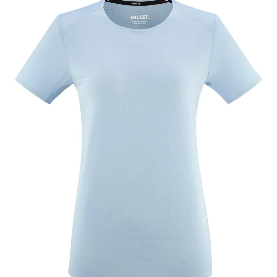 Tee-shirt de trail Millet Intense Pro Light Short Sleeve W's Iceberg