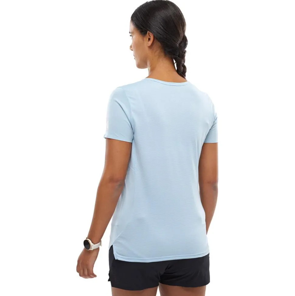 Tee-shirt de trail Millet Intense Pro Light Short Sleeve W's Iceberg