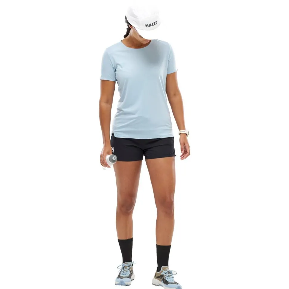 Tee-shirt de trail Millet Intense Pro Light Short Sleeve W's Iceberg