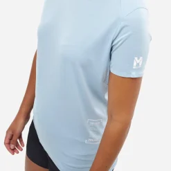 Tee-shirt de trail Millet Intense Pro Light Short Sleeve W's Iceberg