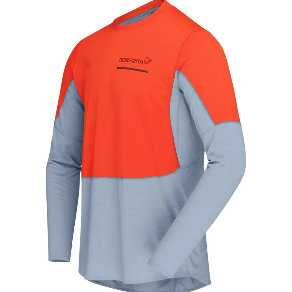 Tee-shirt de trail Norrona senja equaliser lightweight Long sleeve M's Arednalin