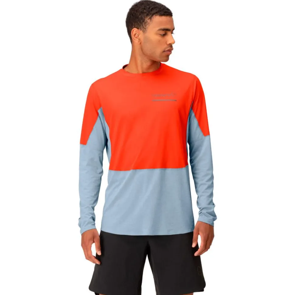 Tee-shirt de trail Norrona senja equaliser lightweight Long sleeve M's Arednalin