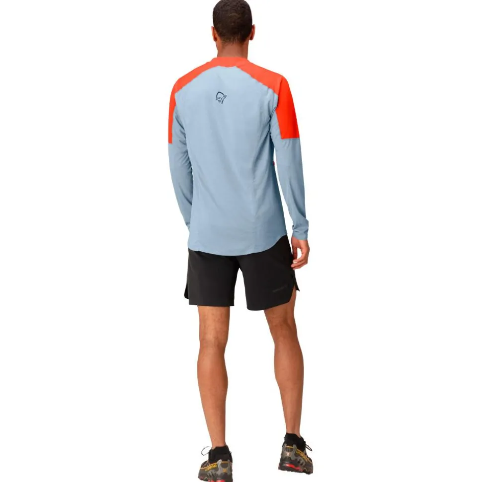 Tee-shirt de trail Norrona senja equaliser lightweight Long sleeve M's Arednalin