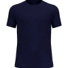 Tee-shirt de trail Odlo Essential 365 Tee Shirt Crew Neck Short Sleeve Eclipse Melange