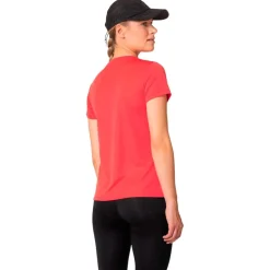 Tee-shirt de trail Odlo Tee Shirt Crew Neck Short Sleeve Essential Flyer Cayenne