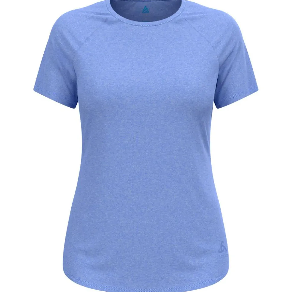 Tee-shirt de trail Odlo Tee Shirt Crew Neck Essential Short Sleeve Persian Jewel Melange