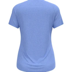 Tee-shirt de trail Odlo Tee Shirt Crew Neck Essential Short Sleeve Persian Jewel Melange