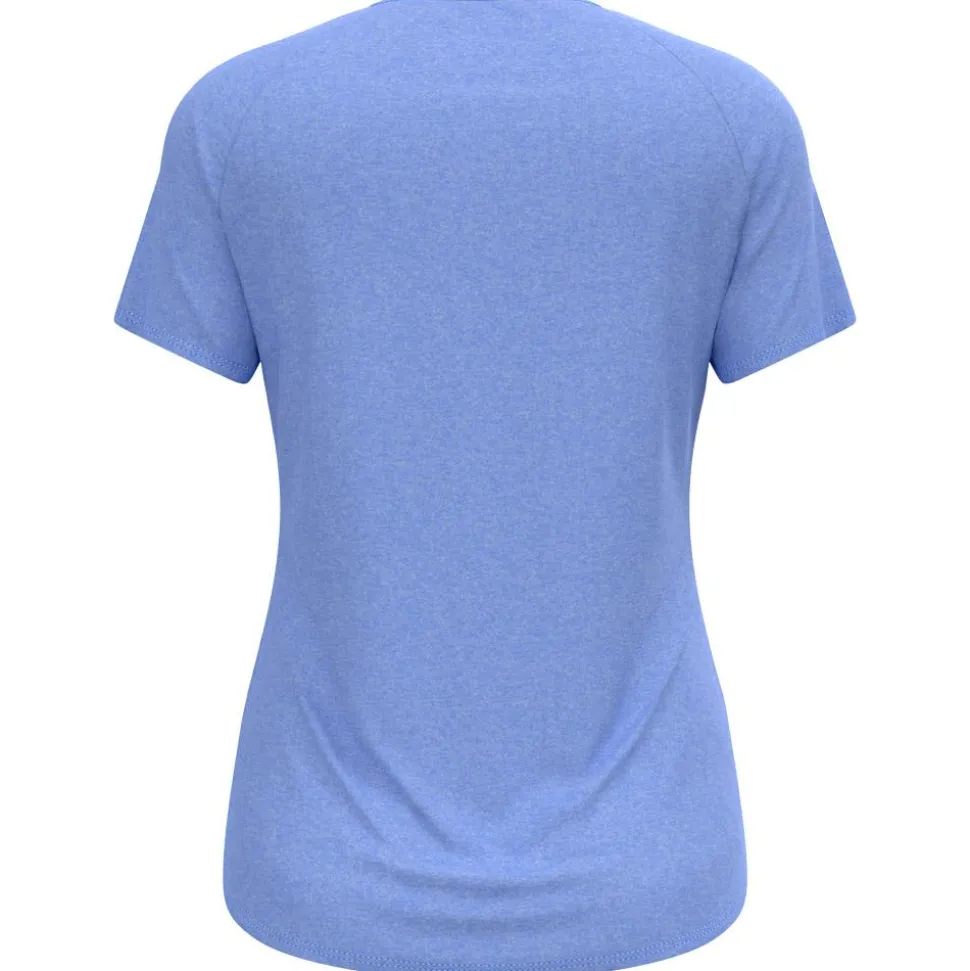 Tee-shirt de trail Odlo Tee Shirt Crew Neck Essential Short Sleeve Persian Jewel Melange