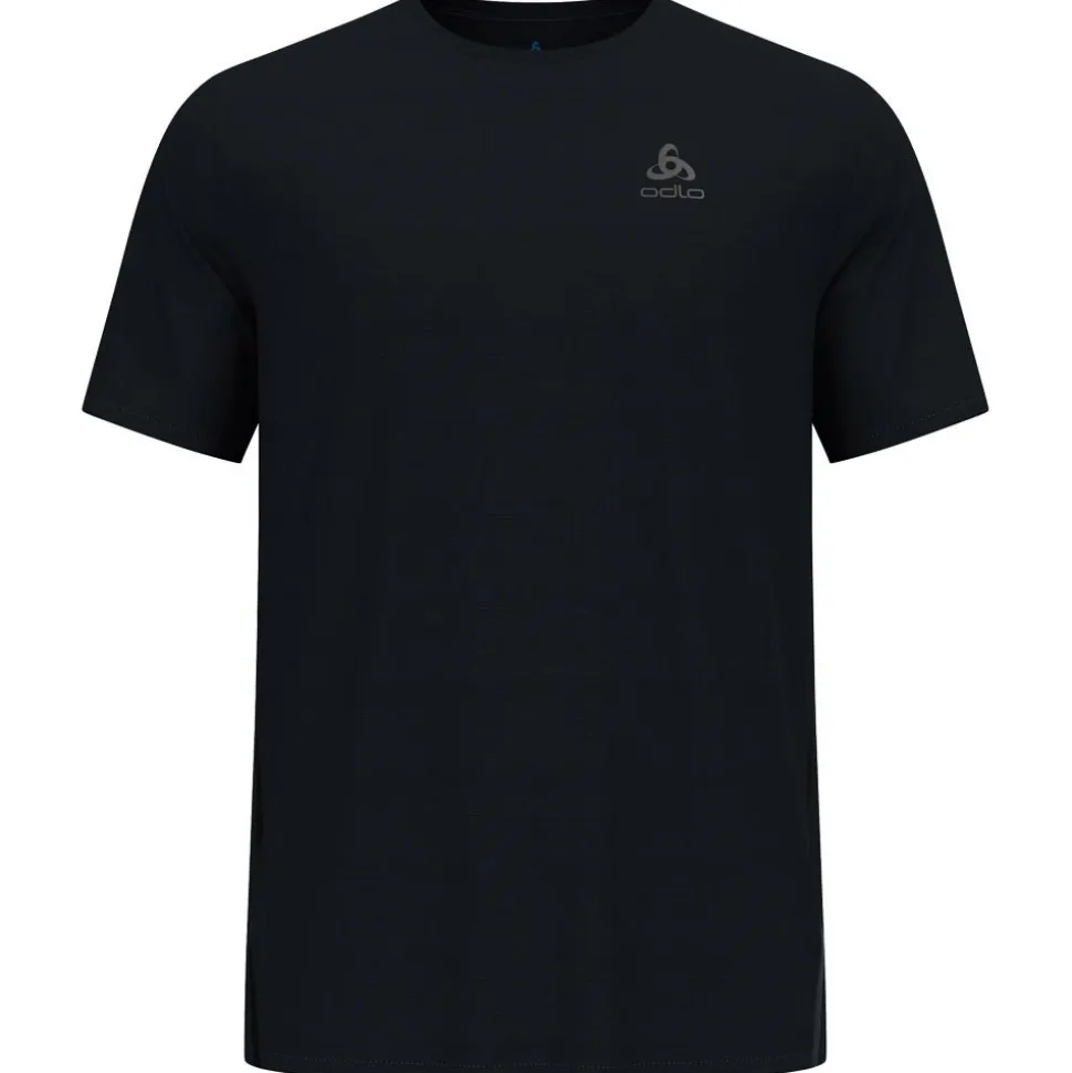 Tee-shirt de trail Odlo Zeroweight Chill Tec Short Sleeve Black