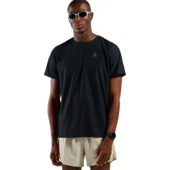 Tee-shirt de trail Odlo Zeroweight Chill Tec Short Sleeve Black