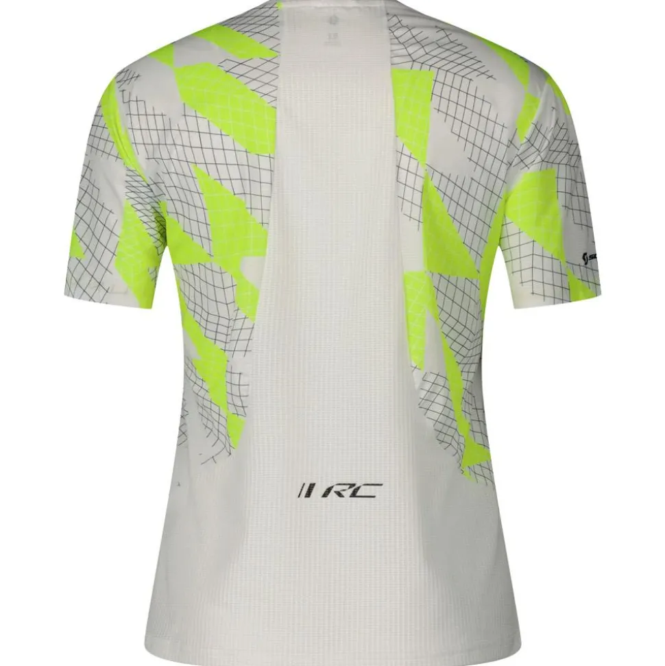 Tee-shirt de trail Scott Tee W's Rc Run Short Sleeve White Black