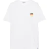 Tee-shirt French Disorder Mike Sunset White