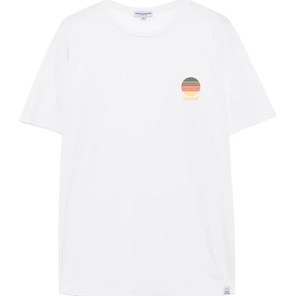 Tee-shirt French Disorder Mike Sunset White