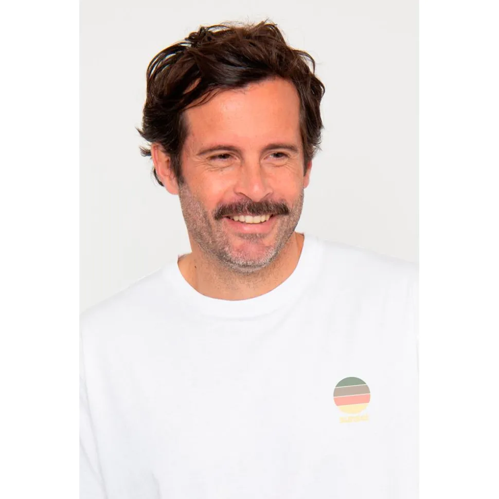 Tee-shirt French Disorder Mike Sunset White