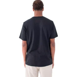 Tee-shirt Hurley Poison And Palapas Slub Short Sleeve Black