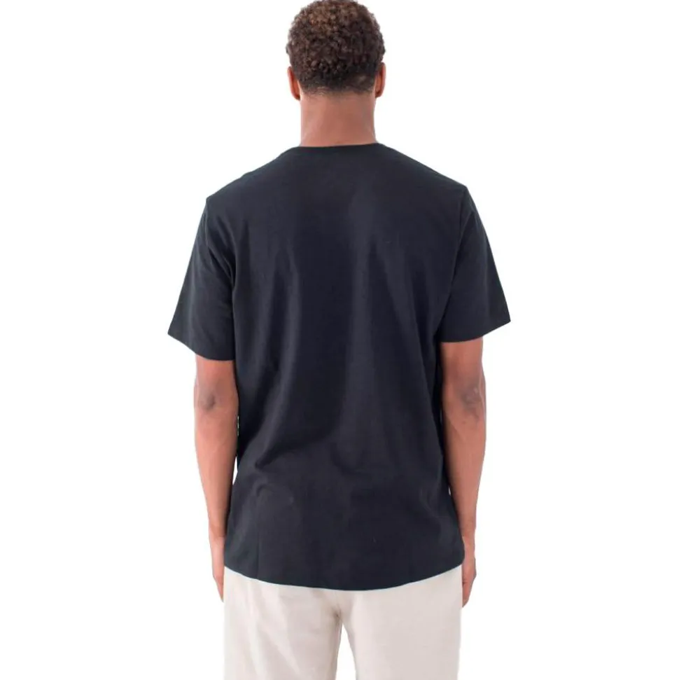 Tee-shirt Hurley Poison And Palapas Slub Short Sleeve Black