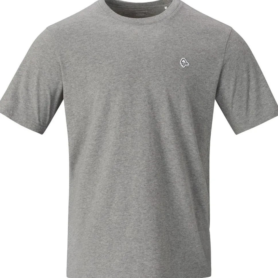Tee-shirt Norrona 29 Cotton Viking Patch T Shirt Grey Melange
