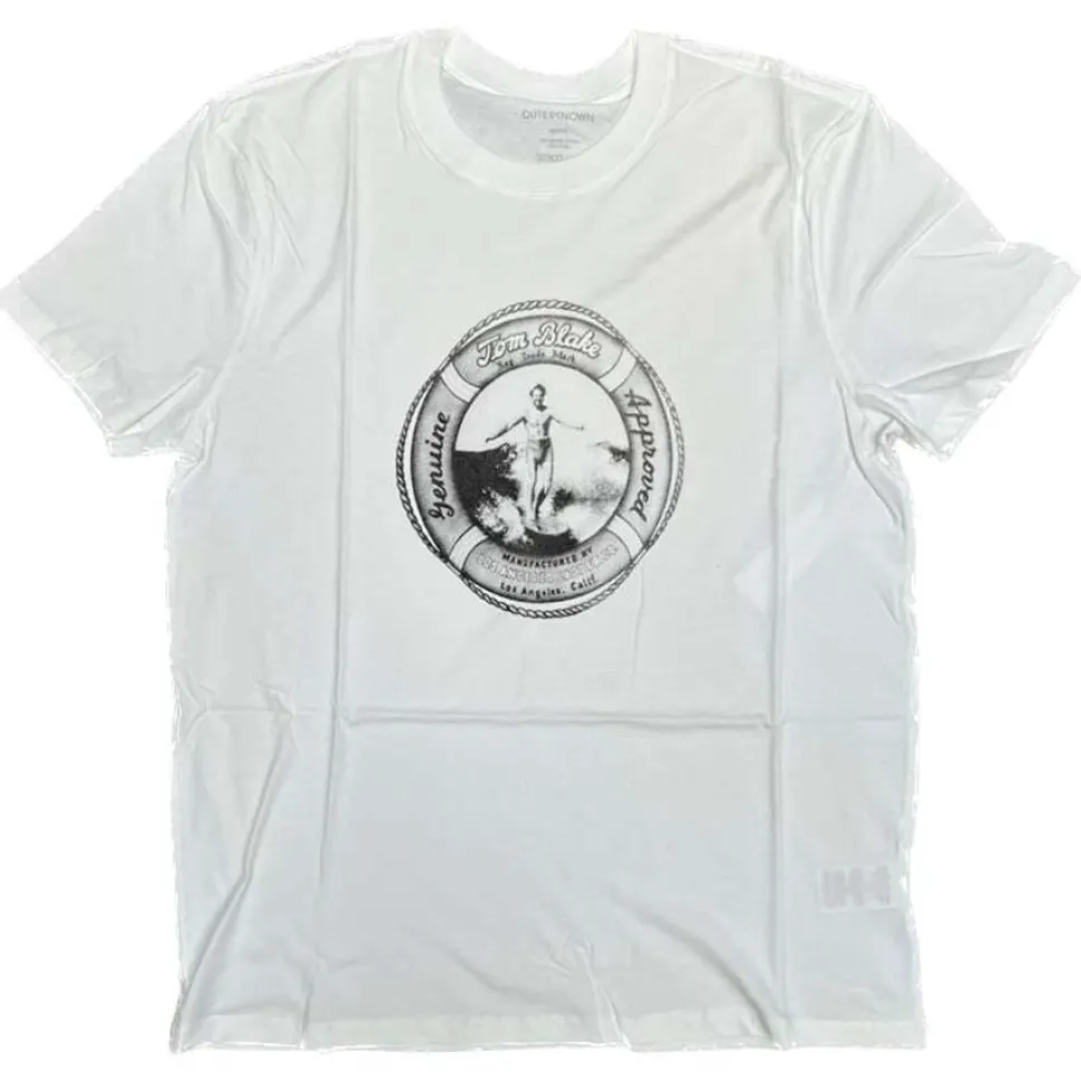 Tee-shirt Outerknown Tom Blake Waterman Tee Salt