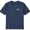Tee-shirt Patagonia 73 Skyline Regenerative Organic Cotton New Navy