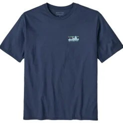 Tee-shirt Patagonia 73 Skyline Regenerative Organic Cotton New Navy