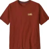 Tee-shirt Patagonia 73 Skyline Regenerative Organic Cotton Dried Vanilla