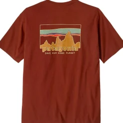 Tee-shirt Patagonia 73 Skyline Regenerative Organic Cotton Dried Vanilla