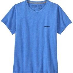Tee-shirt Patagonia P-6 Logo Responsibili-Tee Abundant Blue