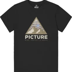 Tee-shirt Picture Authentic Black