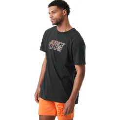 Tee-shirt Picture Basement Leo Tee Shirt Black Washed