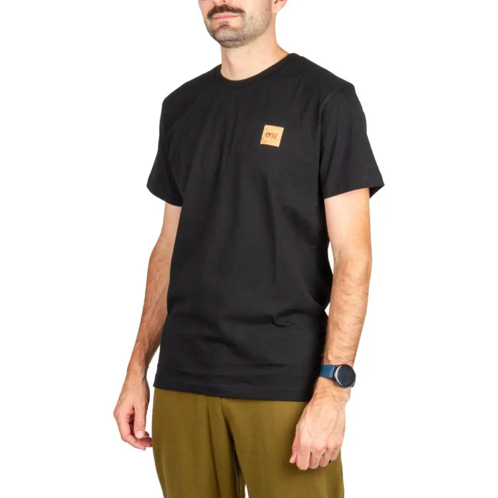 Tee-shirt Picture Lil Cork Black