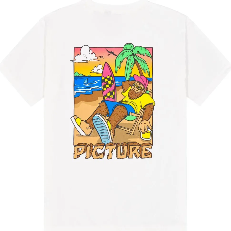 Tee-shirt Picture Squatchy Tee Shirt White