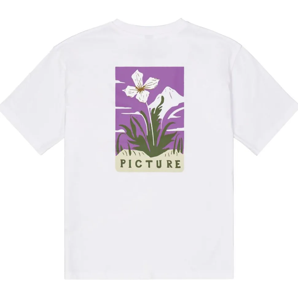 Tee-shirt Picture Yovel White