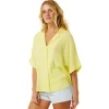 Tee-shirt Rip Curl Chemisier Premium Surf Bright Yellow