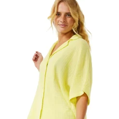 Tee-shirt Rip Curl Chemisier Premium Surf Bright Yellow