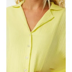 Tee-shirt Rip Curl Chemisier Premium Surf Bright Yellow