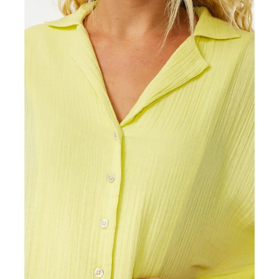 Tee-shirt Rip Curl Chemisier Premium Surf Bright Yellow
