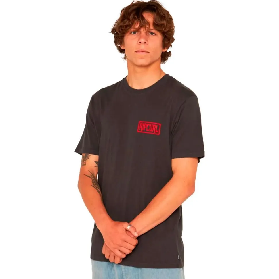 Tee-shirt Rip Curl Made For Short Sleeve Washed Black