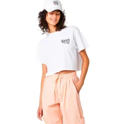 Tee-shirt Rip Curl Paradiso Crop White