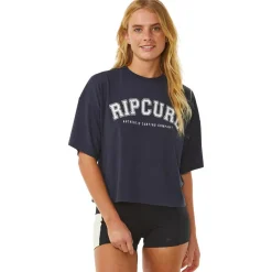 Tee-shirt Rip Curl RSS Crop Tee Navy