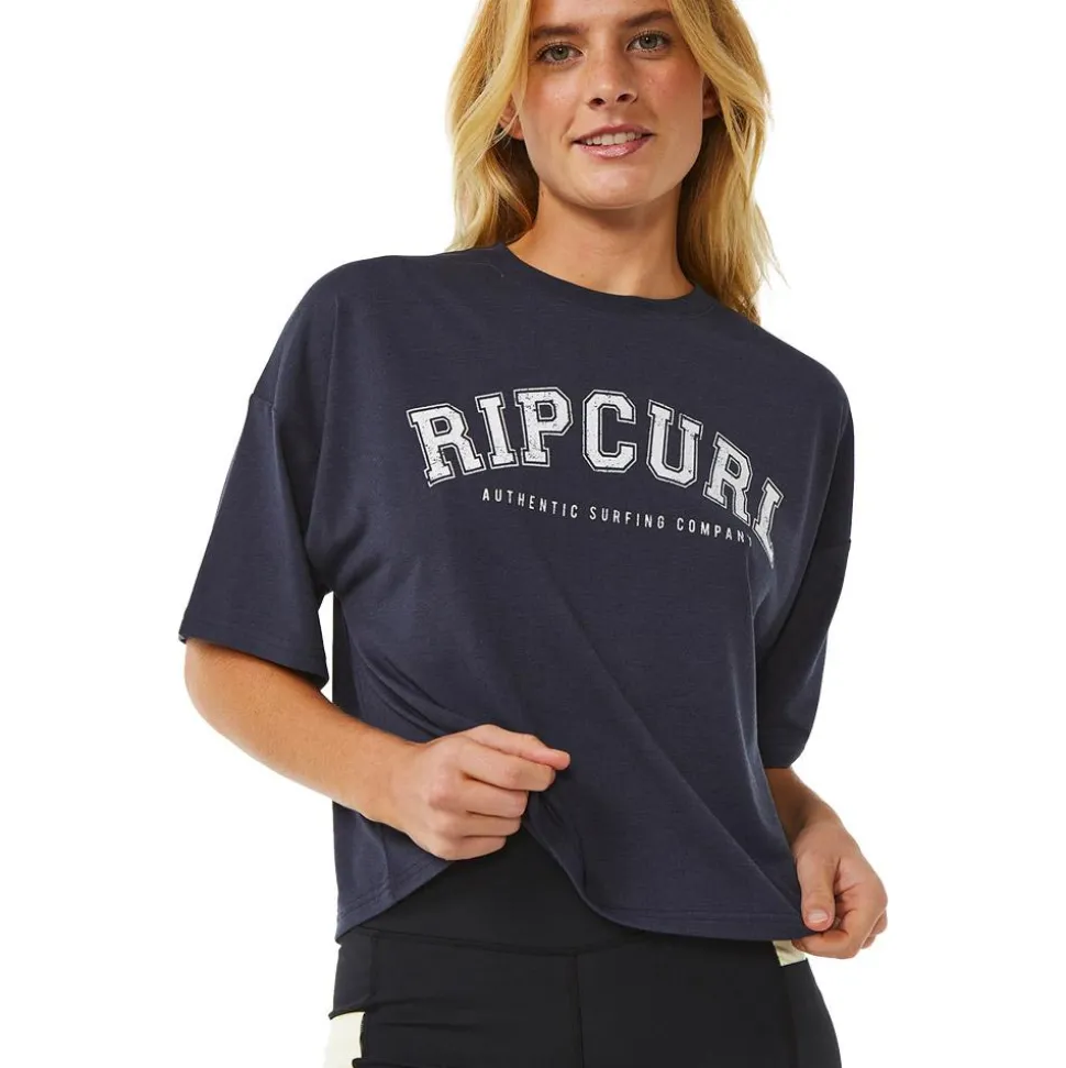 Tee-shirt Rip Curl RSS Crop Tee Navy