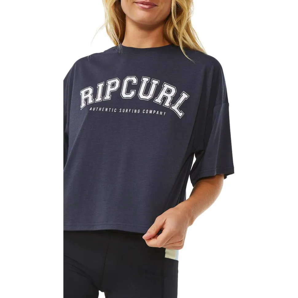 Tee-shirt Rip Curl RSS Crop Tee Navy