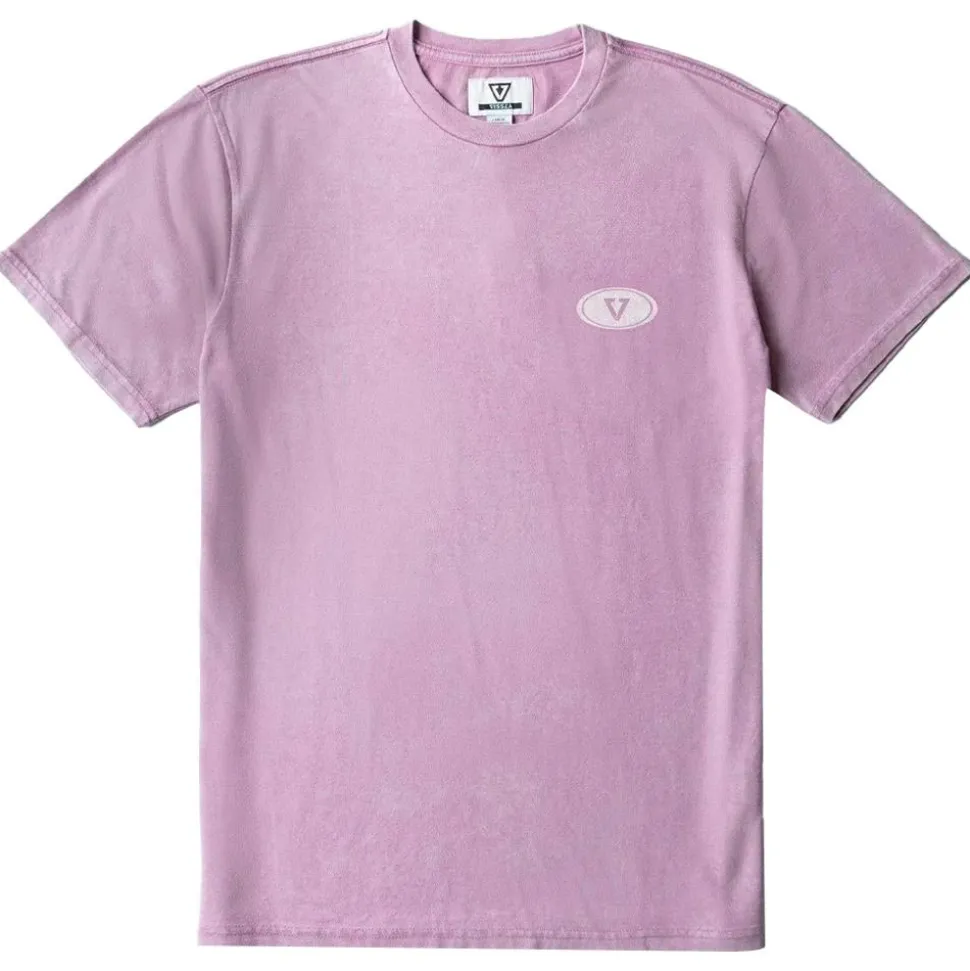 Tee-shirt Vissla Unlimited Cosmic Wash Short Sleeve Plum