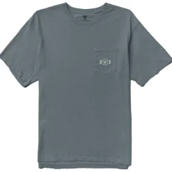 Tee-shirt Vissla Vissla Lounge Premium Pkt Tee Graphite