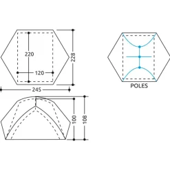 Tente C.A.M.P. Minima 2 Evo Grey