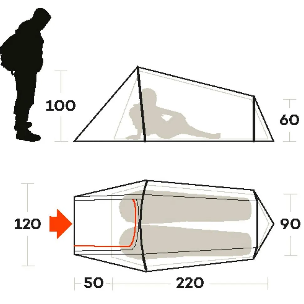 Tente Ferrino Sling 2 Blue