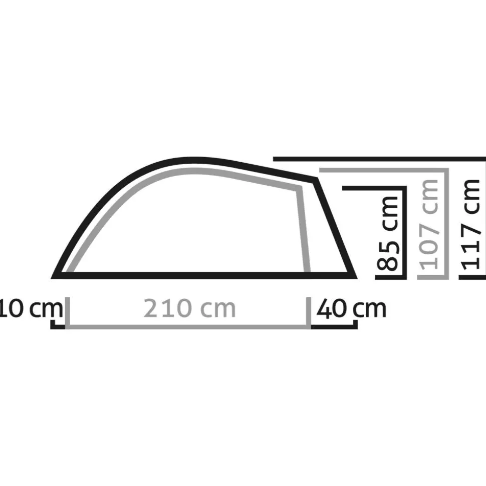 Tente Salewa Litetrek III Lightgrey Cactus