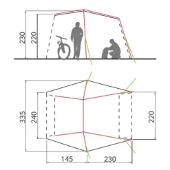 Tente Vaude Drive Van Sand