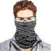 Tour de cou Rudy Project Neck Gaiter Black White Logo