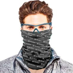 Tour de cou Rudy Project Neck Gaiter Black White Logo
